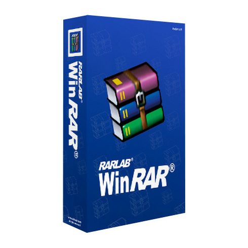 WinRAR archíváló program 